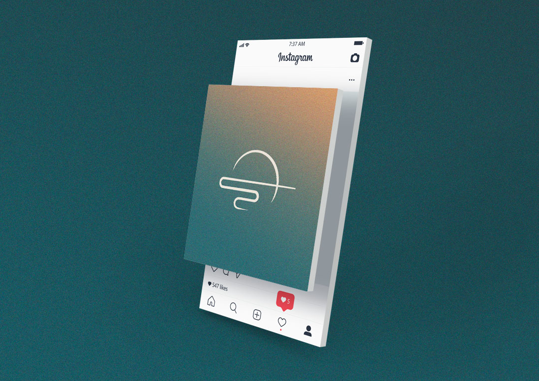 Social media template