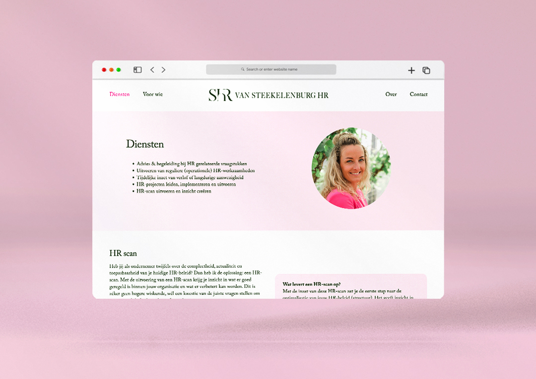 Webdesign Van Steekelenburg