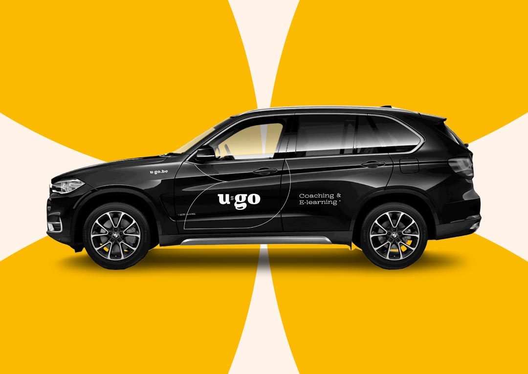 U-go logo branding