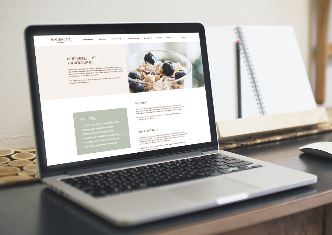 Health & Care Naaldwijk logo branding